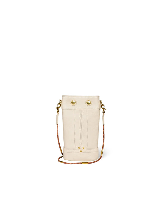 Etui Ben Mini Chèvre Écru Grainé - Jérôme Dreyfuss