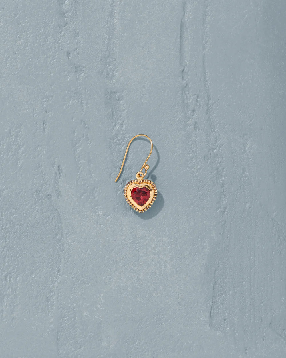 Boucle d’oreille Gini Grenat - Tityaravy