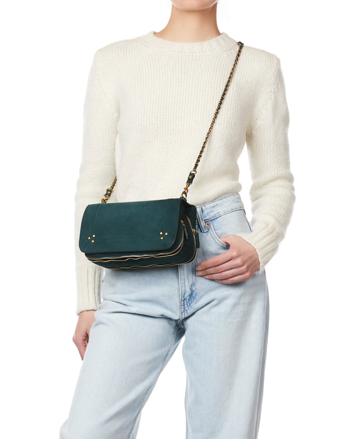 Bobi Taurillon Imprimé Croco Canard - Jérôme Dreyfuss