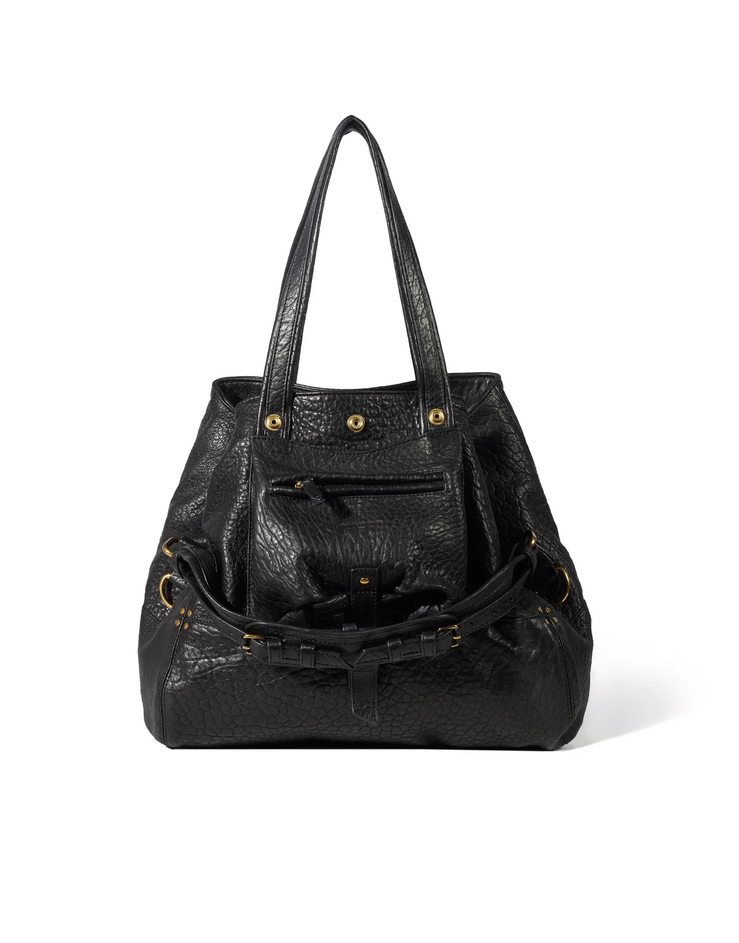 Sac Billy M Agneau Noir - Jérôme Dreyfuss