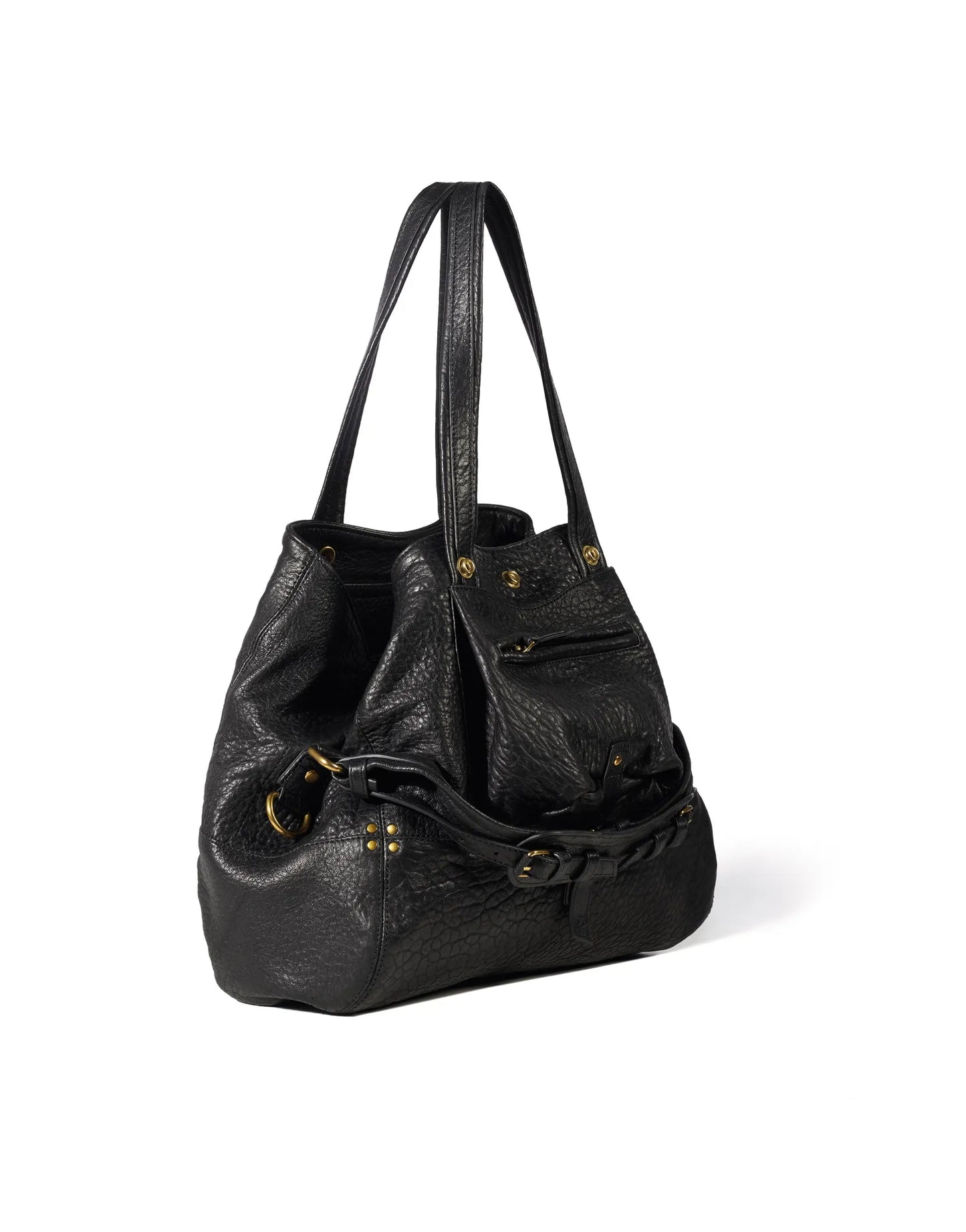 Sac Billy M Agneau Noir - Jérôme Dreyfuss