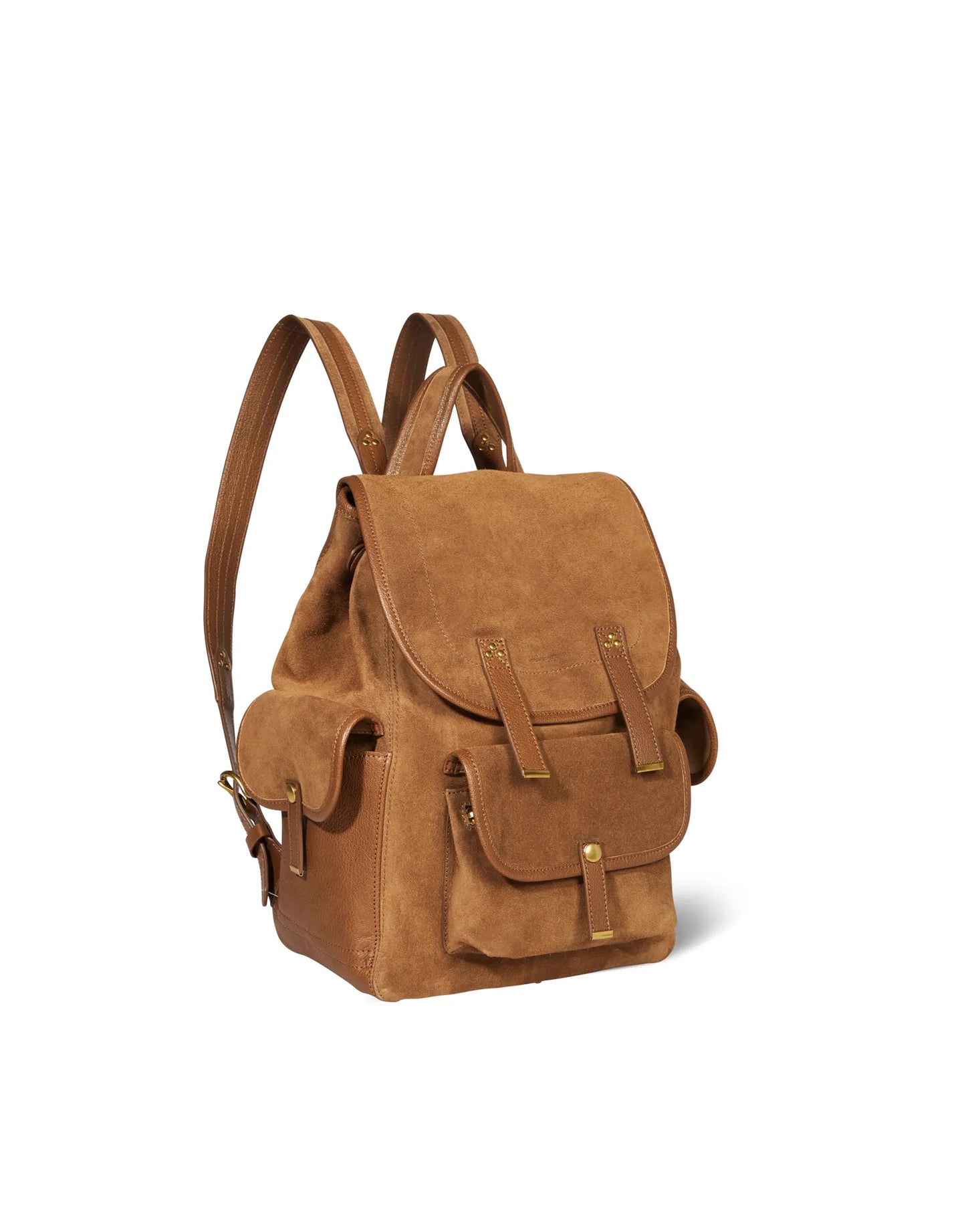 Sac-à-dos Stan Croûte Velours Tabac - Jérôme Dreyfuss