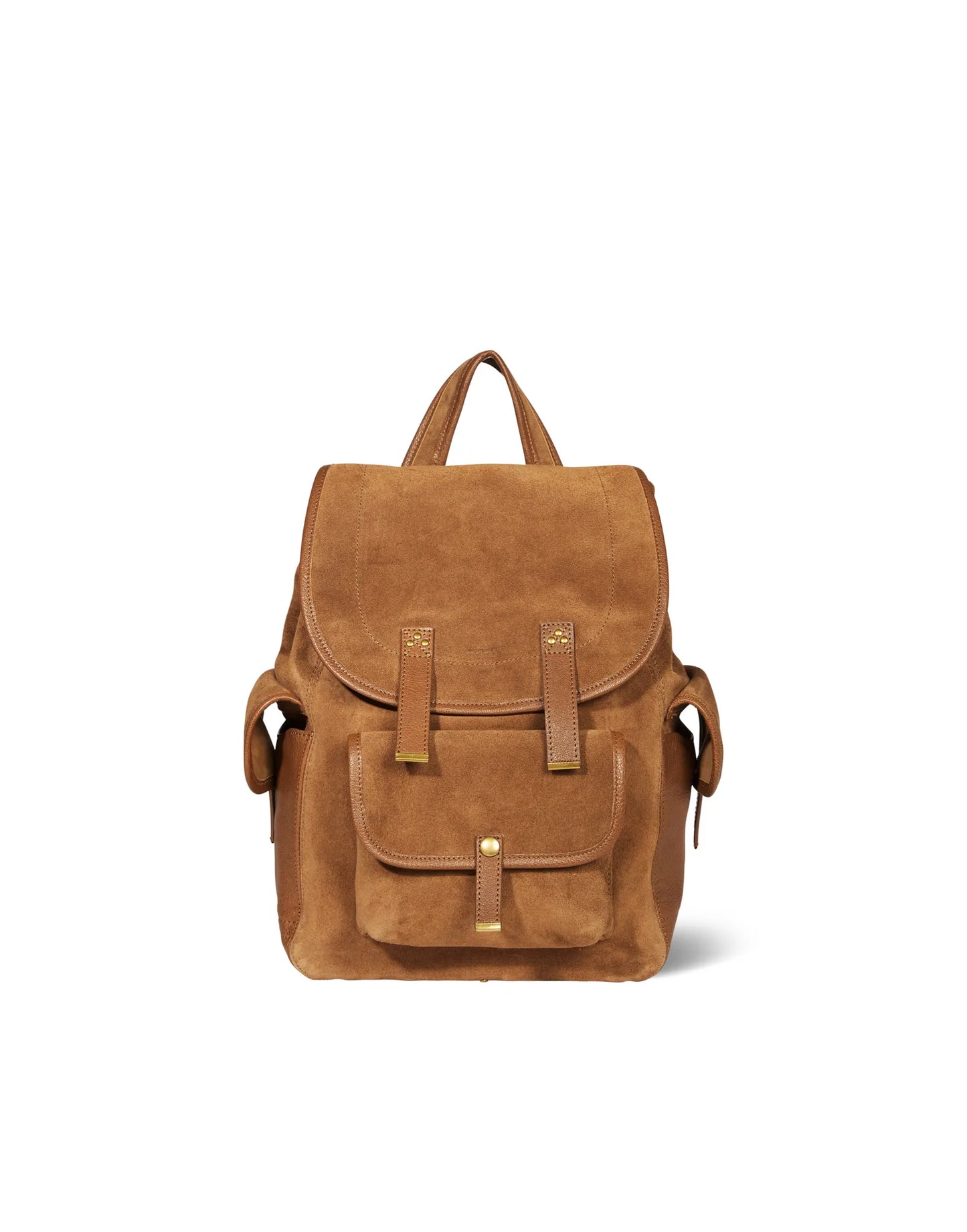 Sac-à-dos Stan Croûte Velours Tabac - Jérôme Dreyfuss