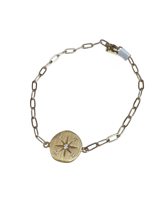 Bracelet médaille chaînette Néo - Hanka ïn