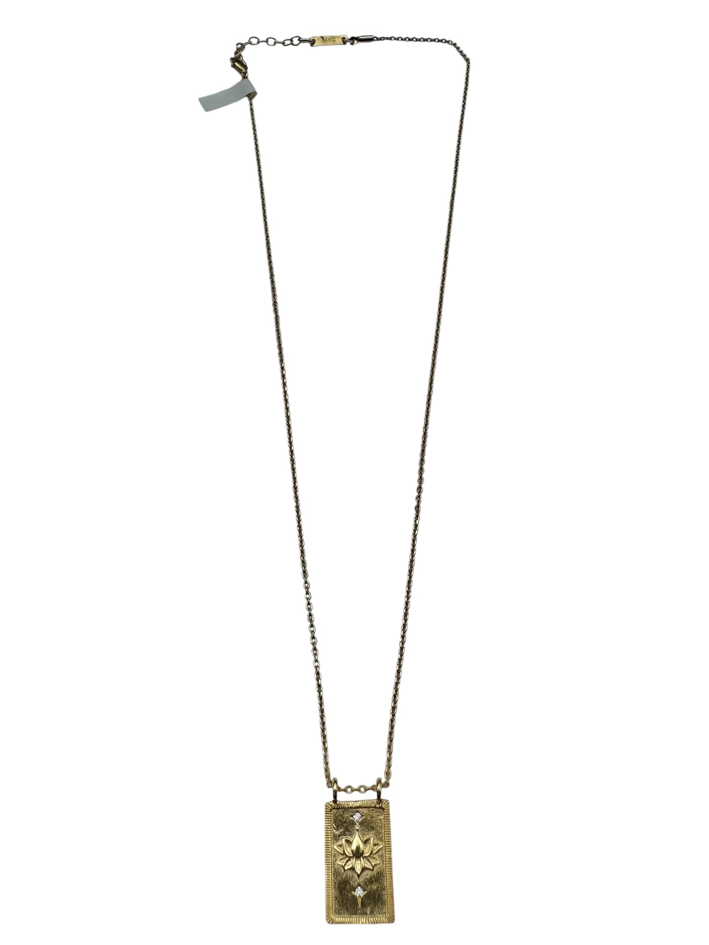 Collier Plaque Lotus - Hanka ïn