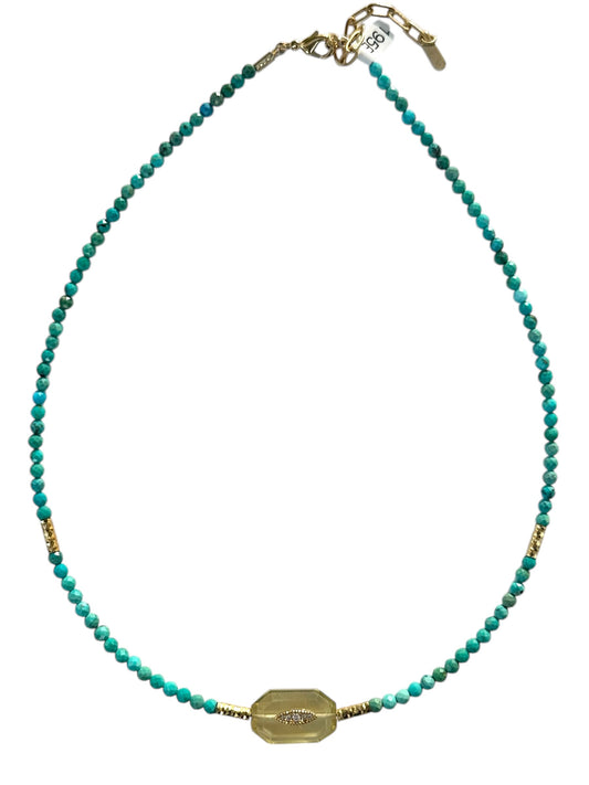 Collier Inside 2 Turquoise - Hanka ïn