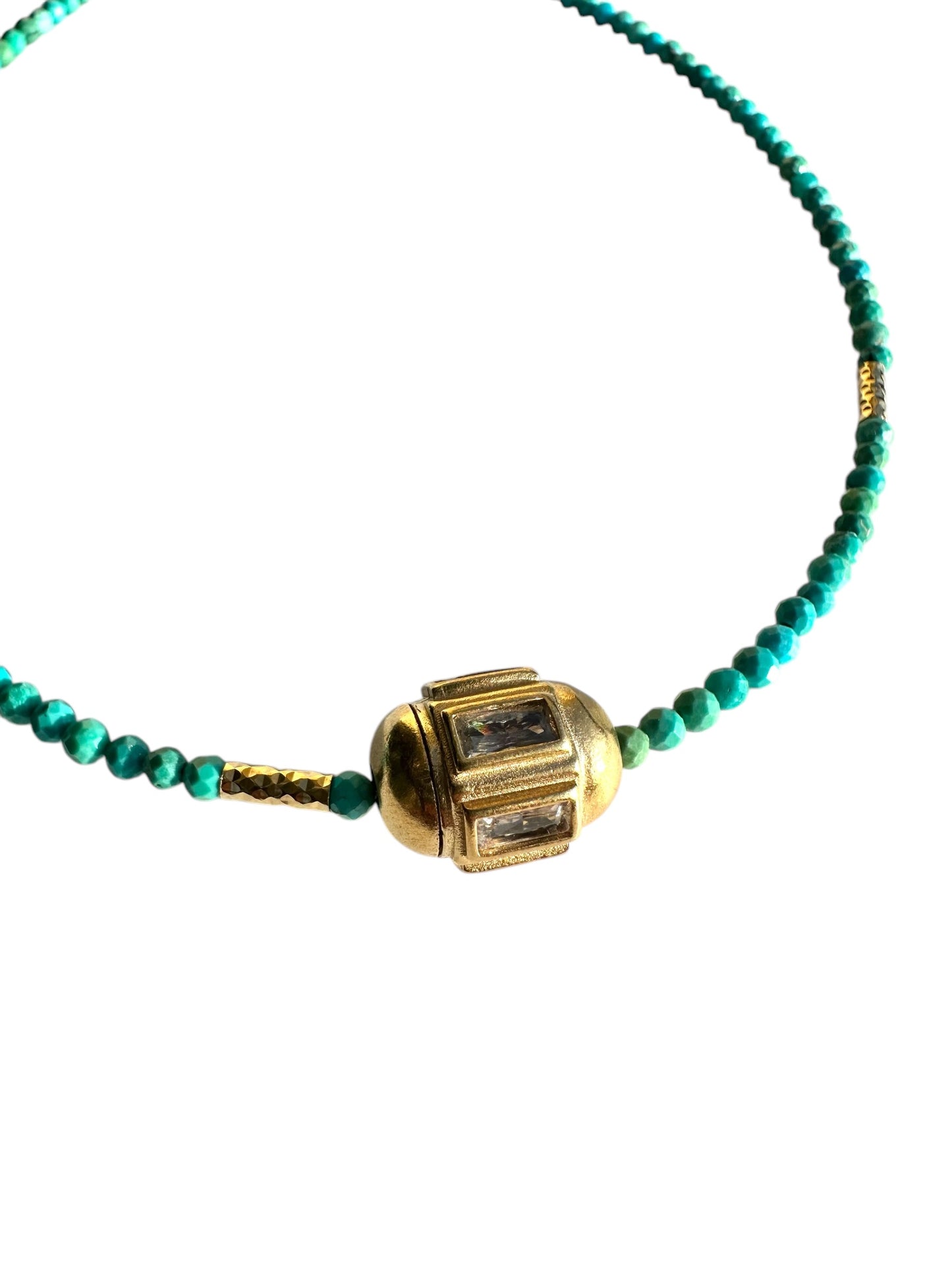 Choker Taly Turquoise - Hanka ïn