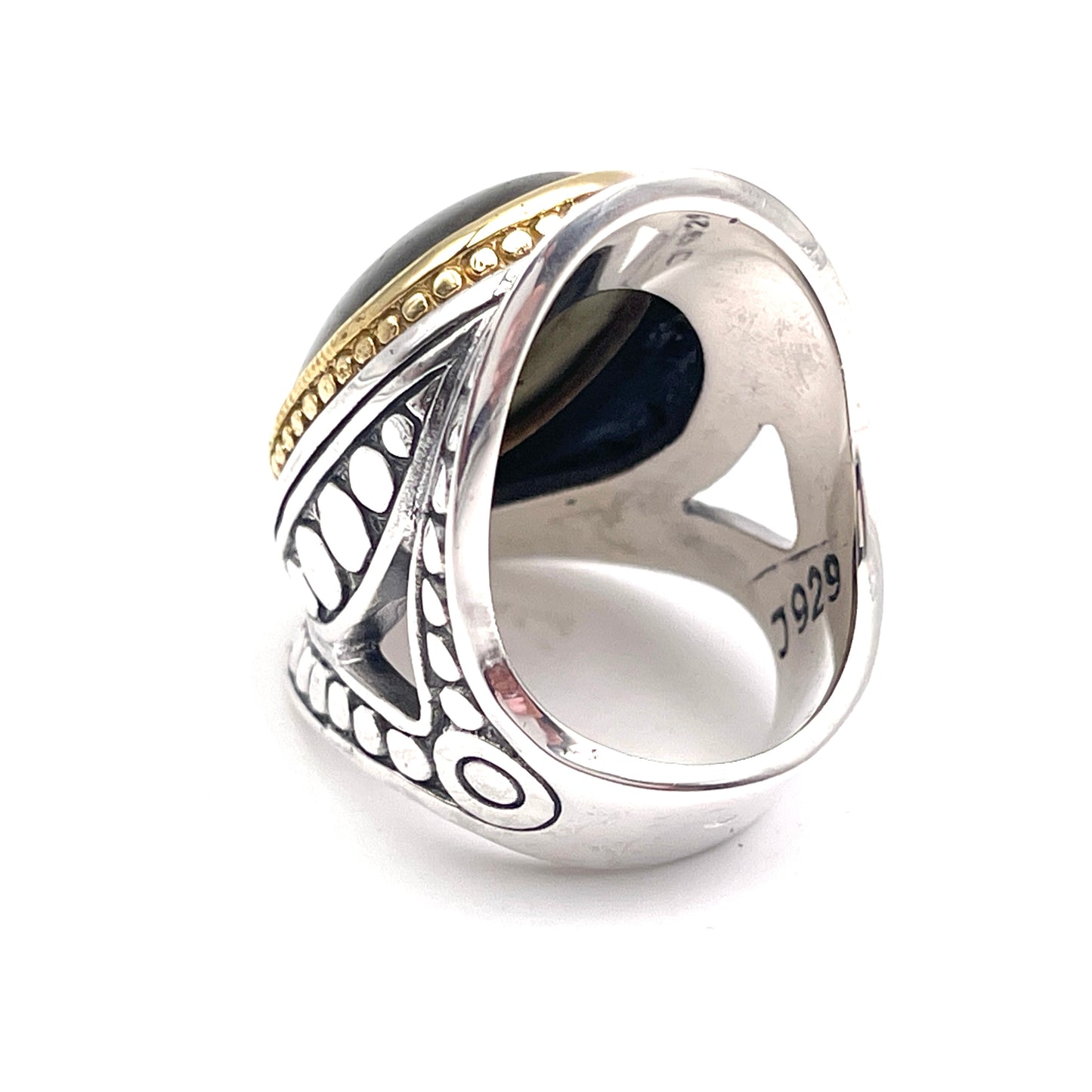 Bague Argent et Labradorite - Jalan Jalan