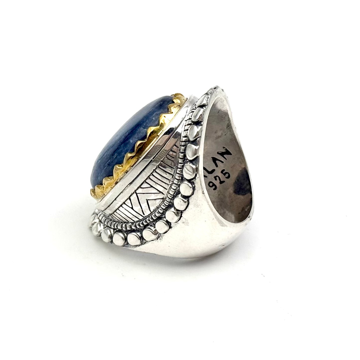 Bague Argent et Cyanite - Jalan Jalan