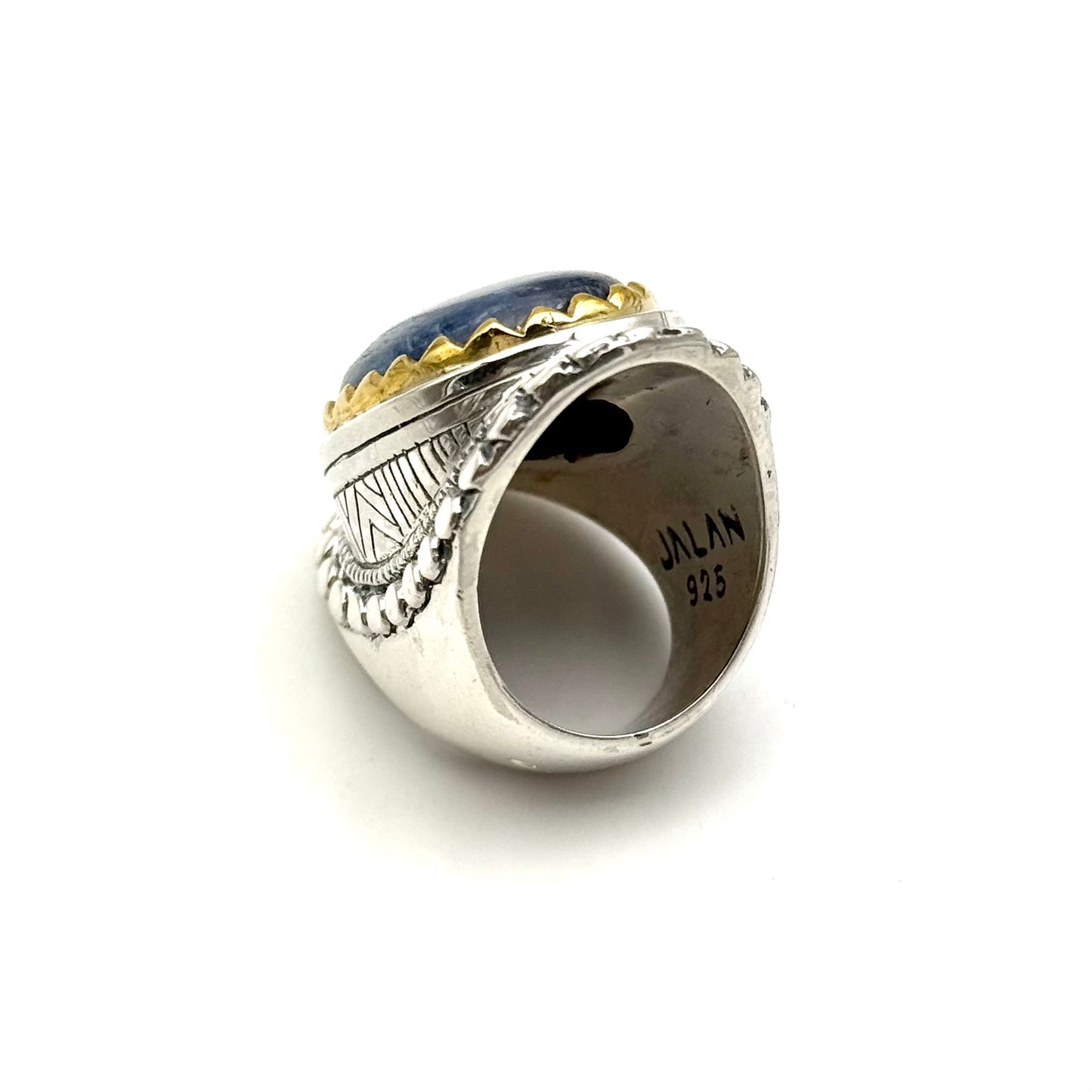 Bague Argent et Cyanite - Jalan Jalan