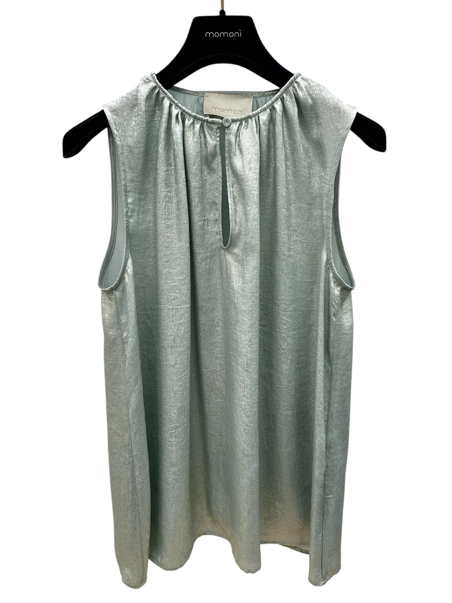 Top Cris Laminé Aqua - Momoni