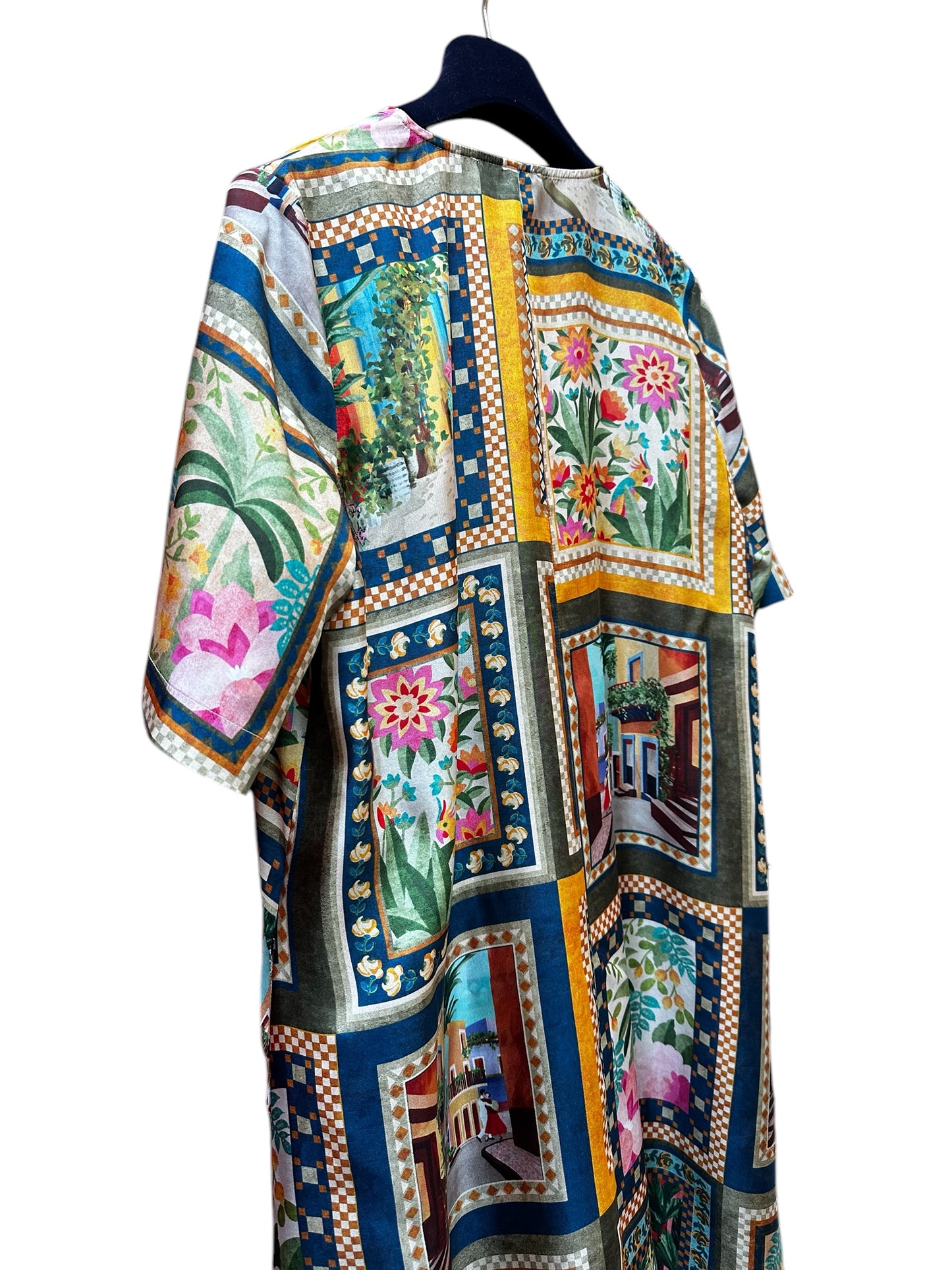 Robe Carnaval Multicolor Verde - Momoni