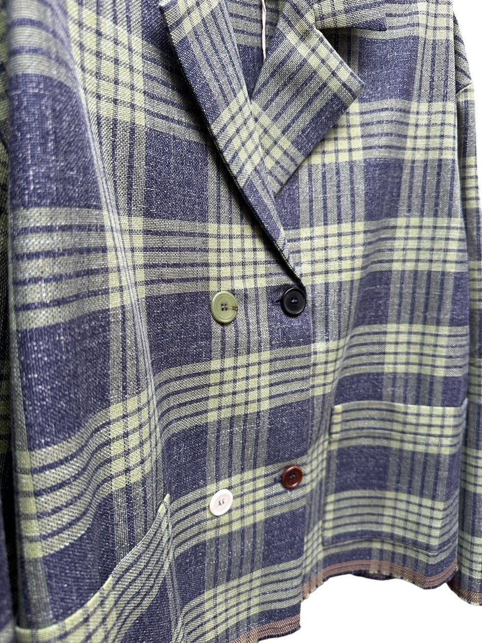 Veste Carreaux Bleus/Verts - Phisique du Role