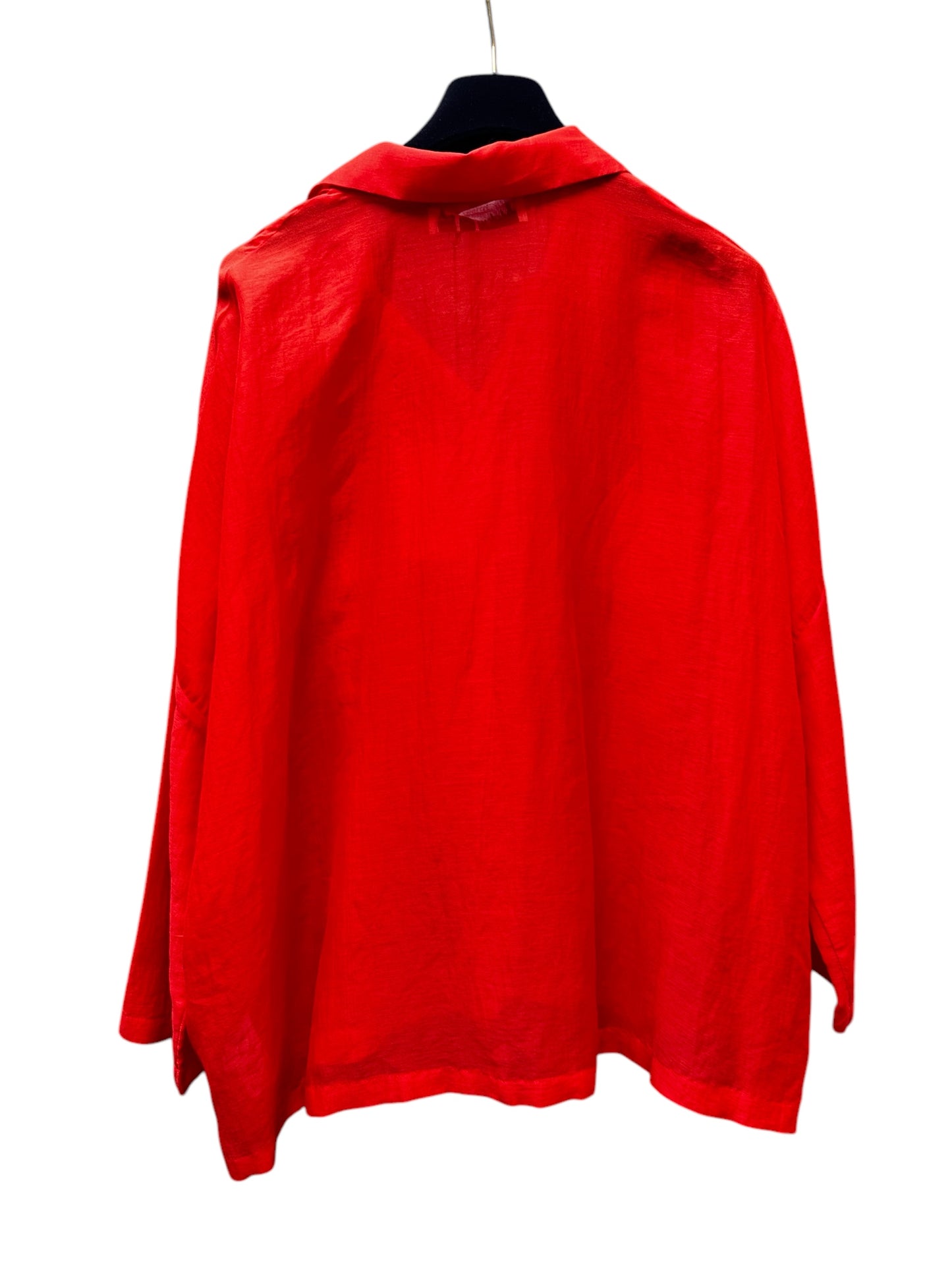 Chemise Coton et Soie Rouge - Phisique du Role