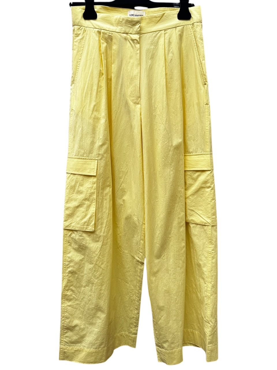 Pantalon Cargo Jaune Aditi - V de Vinster