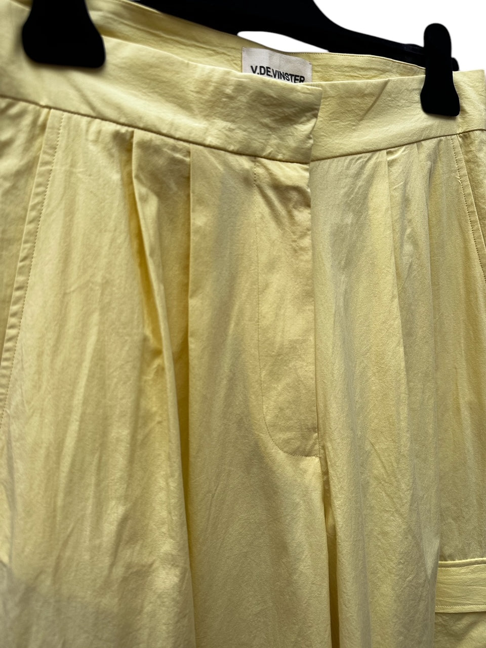 Pantalon Cargo Jaune Aditi - V de Vinster