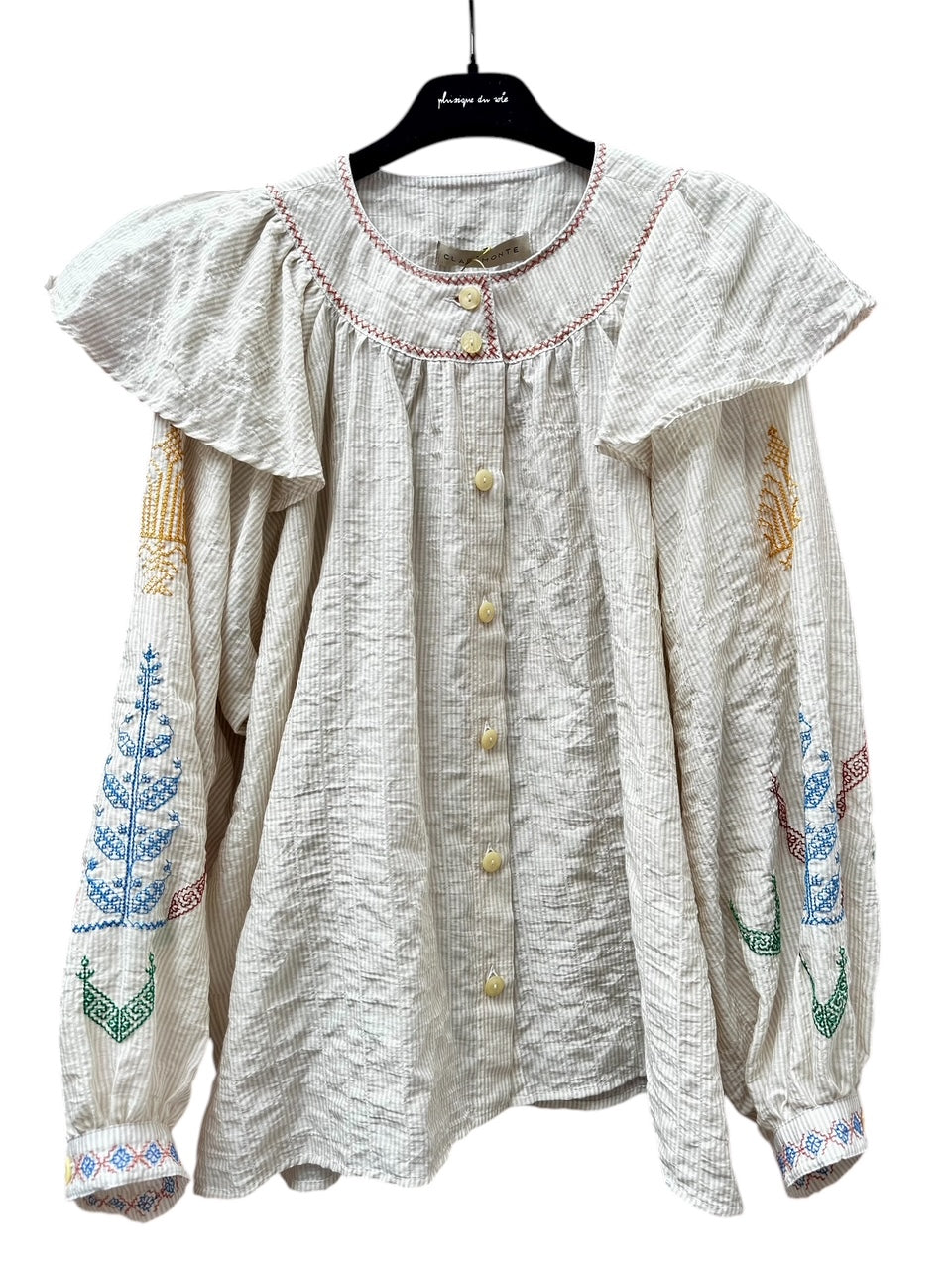 Blouse Amazigh Beige - Claramonte