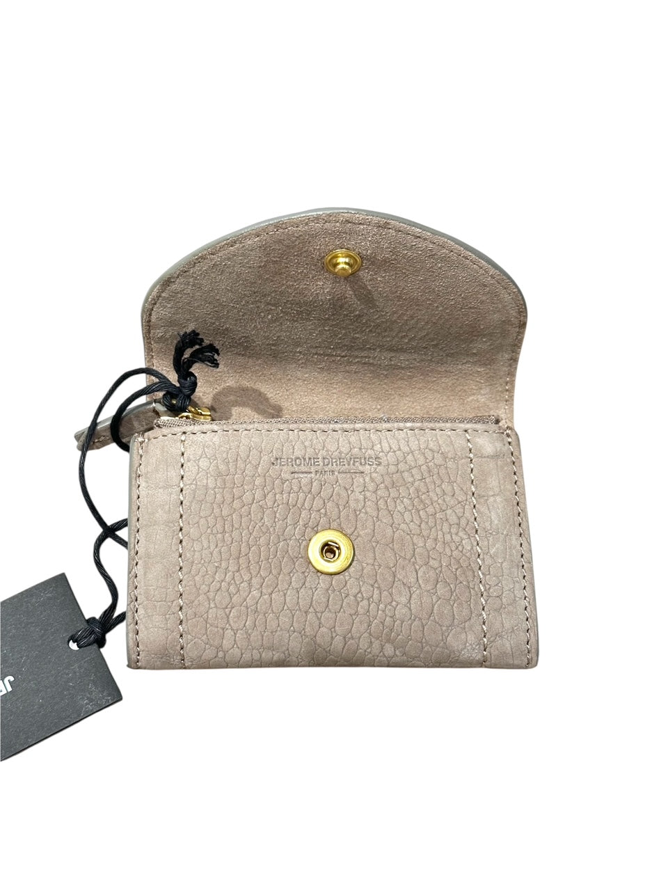Portefeuille Helmut PM Imprimé Croco Stone - Jérôme Dreyfuss