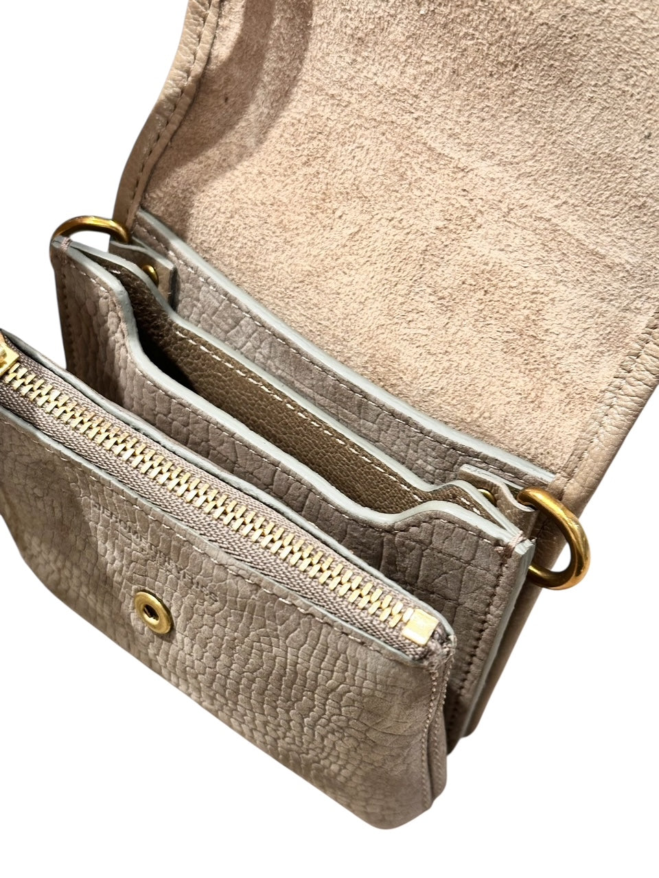 Portefeuille Stan PM Imprimé Croco Stone - Jérôme Dreyfuss