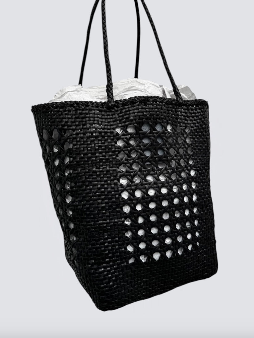 Sac Grace Cannage Noir - Dragon