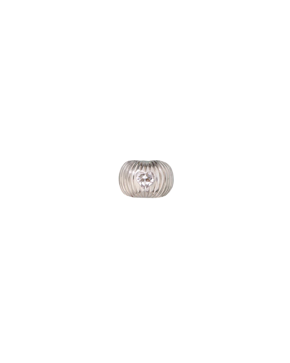 Bague Prema Topaze Blanche Argent - Tityaravy