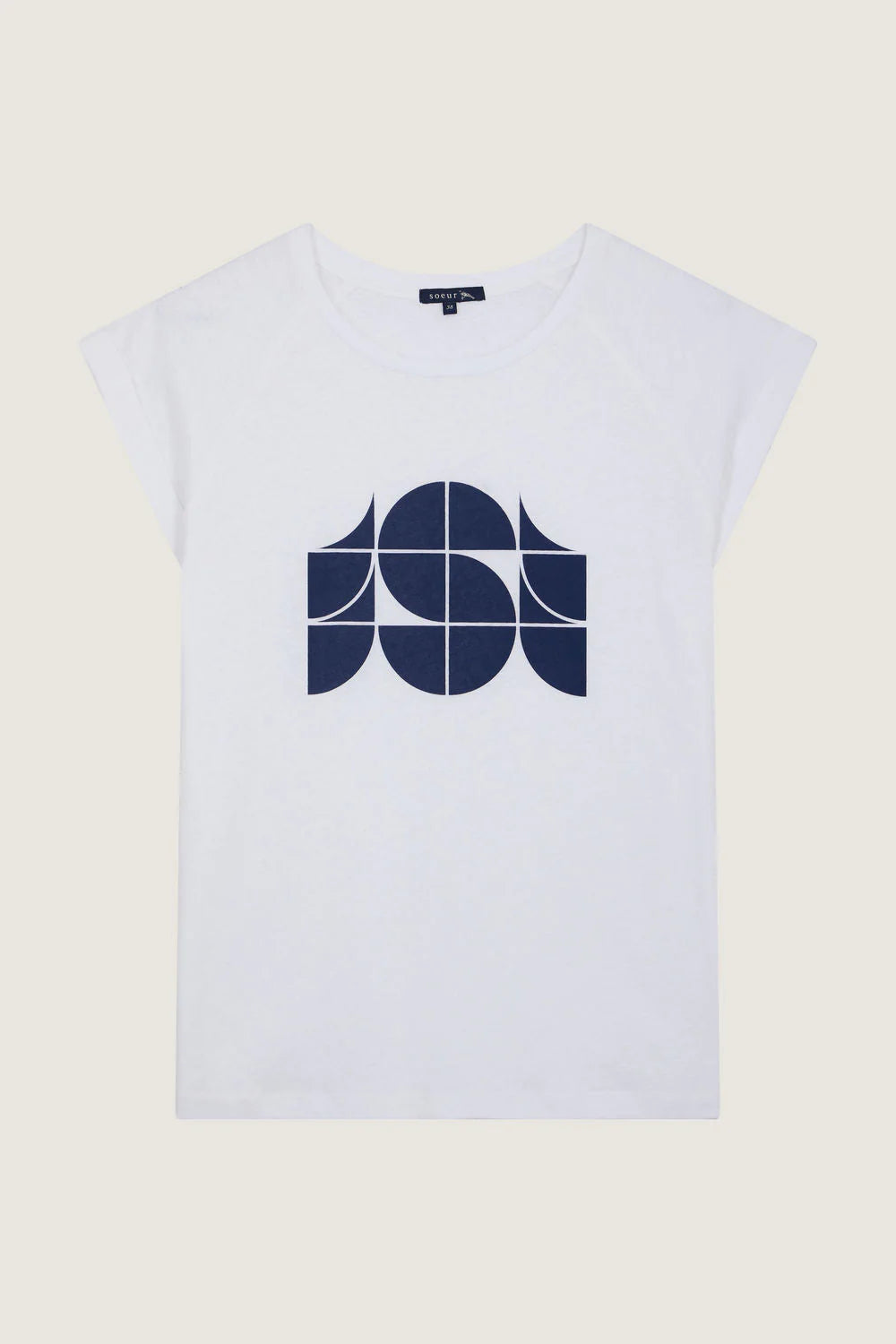 Manches courtes à revers