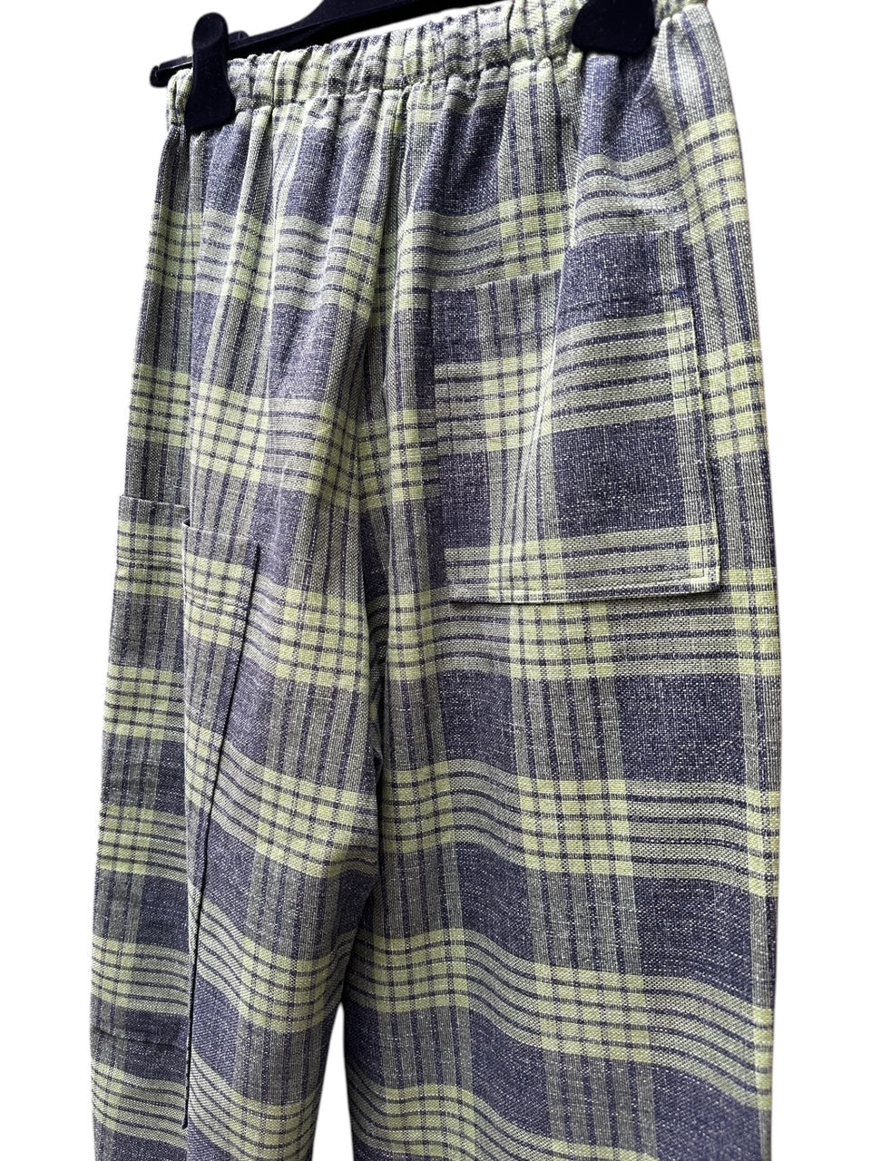 Pantalon Carreaux Bleu/Vert - Phisique du Role