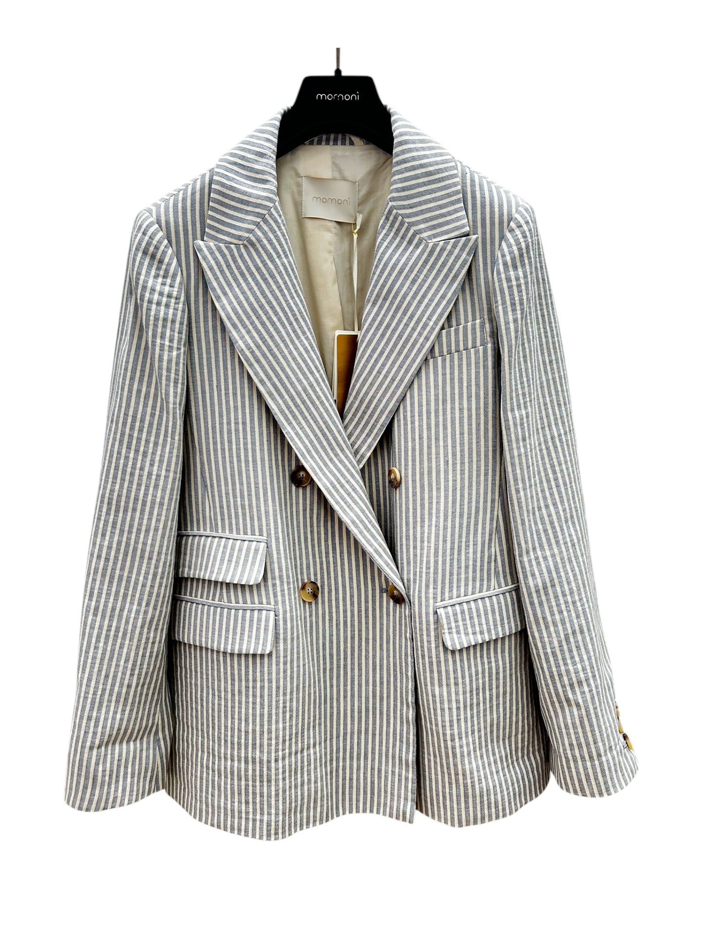 Veste Odo Ciel/Crème - Momoni