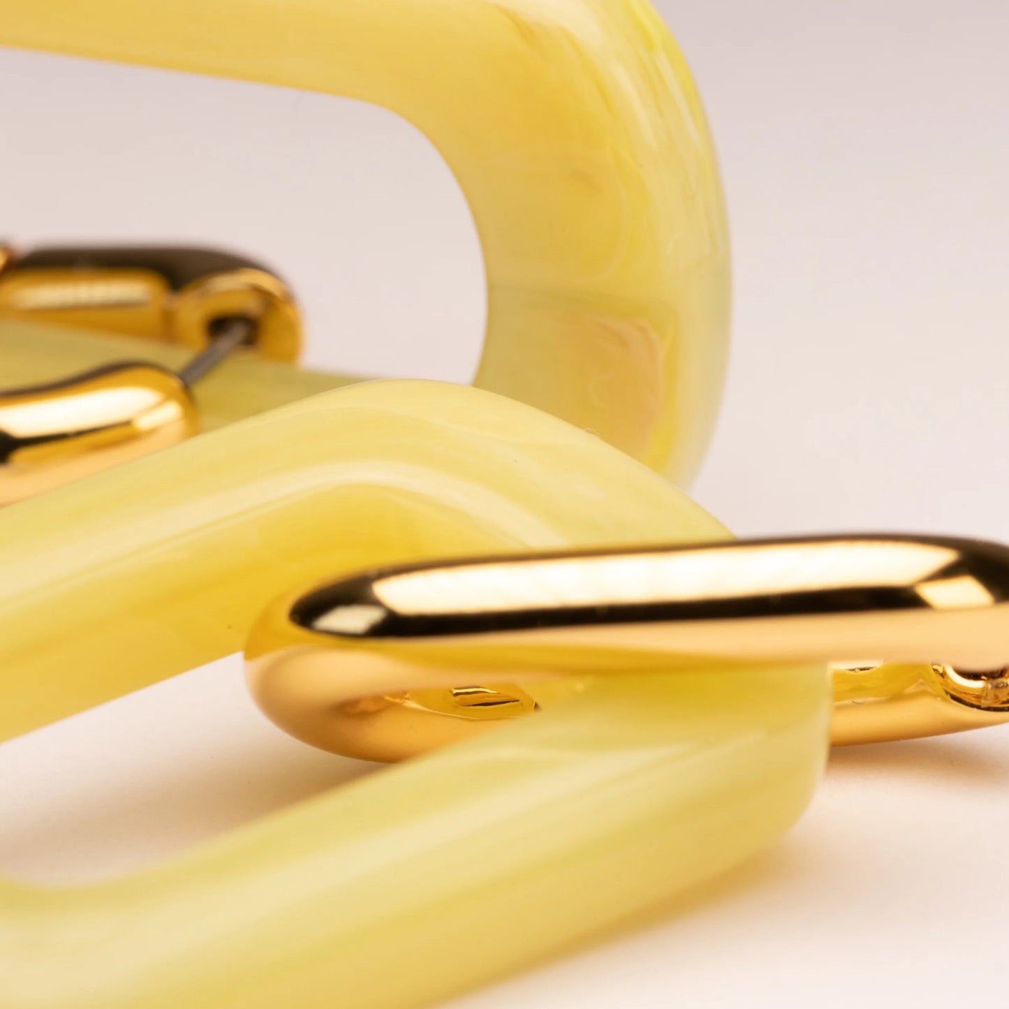 Boucles d'oreilles Edge Jaunes - Vanessa Baroni
