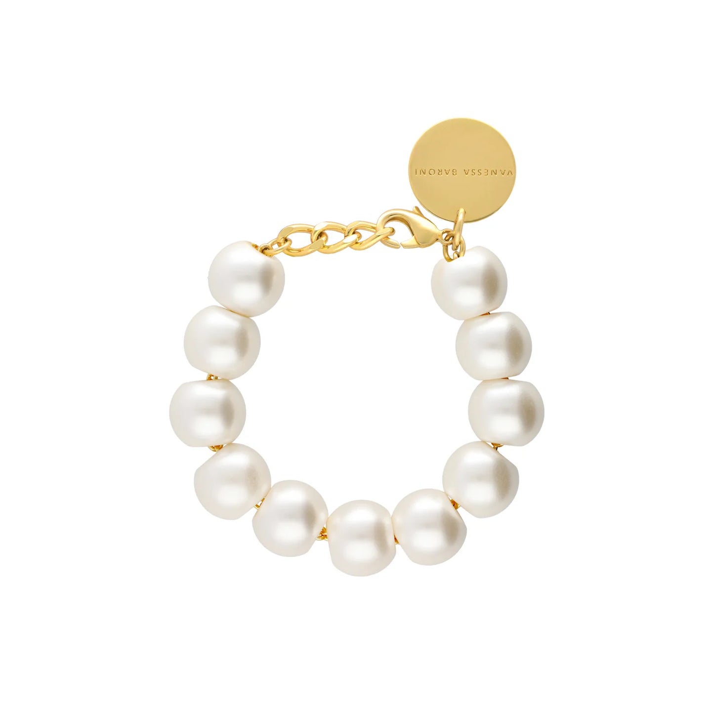 Bracelet Perles Nacrées élégant
