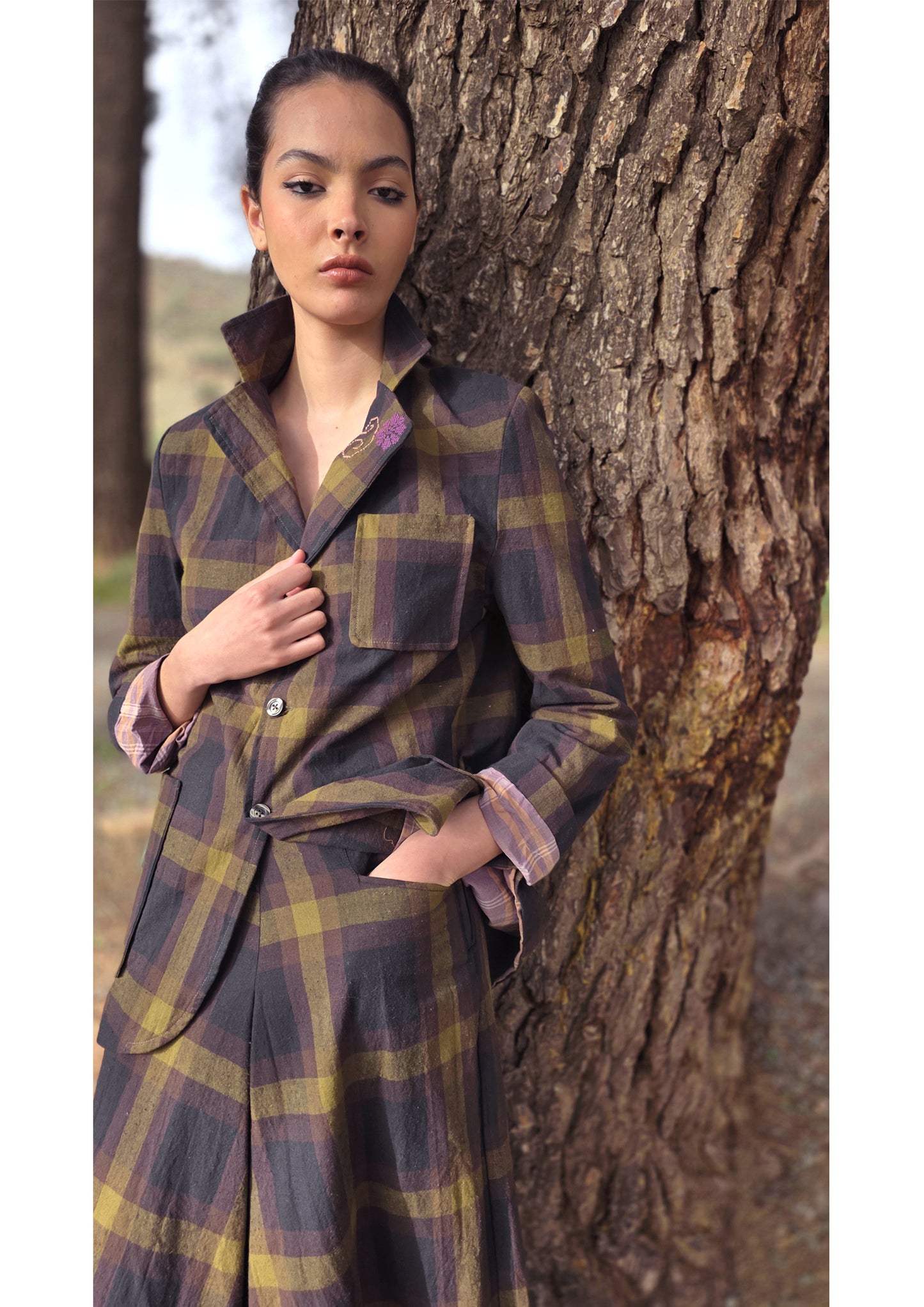 Pants Skirt Mustard - Claramonte