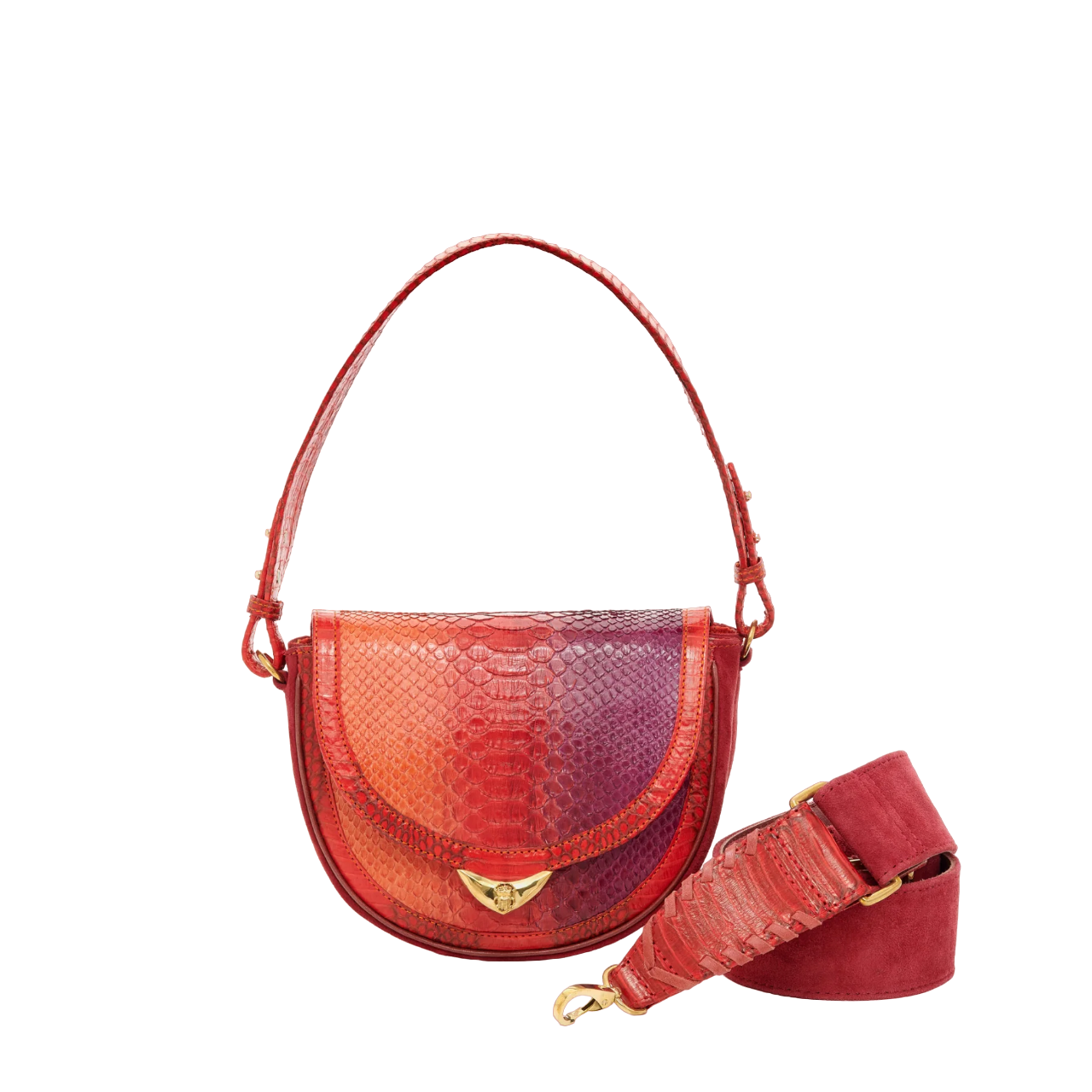 Sac Python Victoria Soleil Levant - Claris Virot