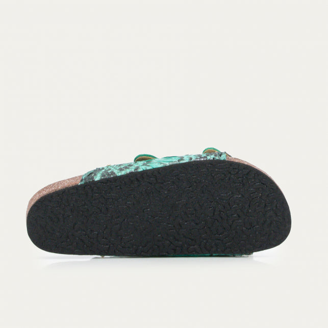 Sandales en Python pour un style affirmé