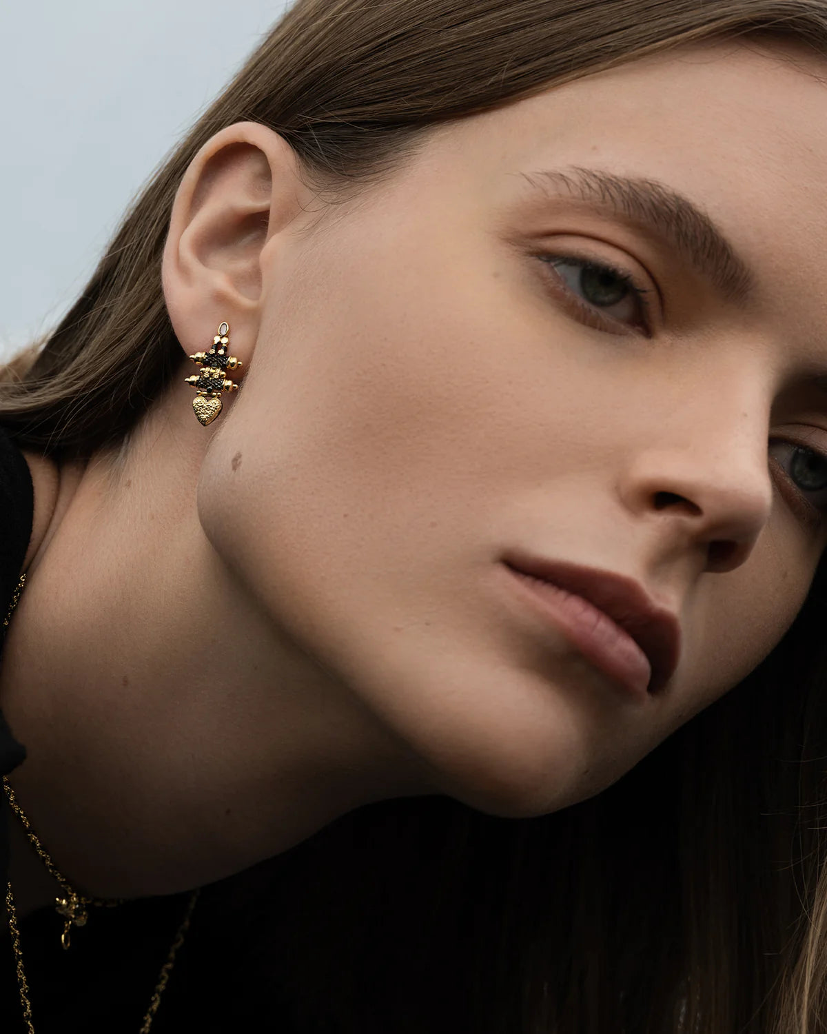 Boucles d'oreilles Gold - Laure Marie Chamorel