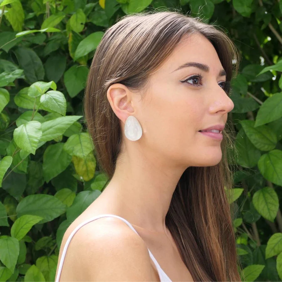 Boucles Dana Nacre - Dominique Denaive