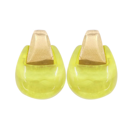 Boucles Proenza Citron - Dominique Denaive