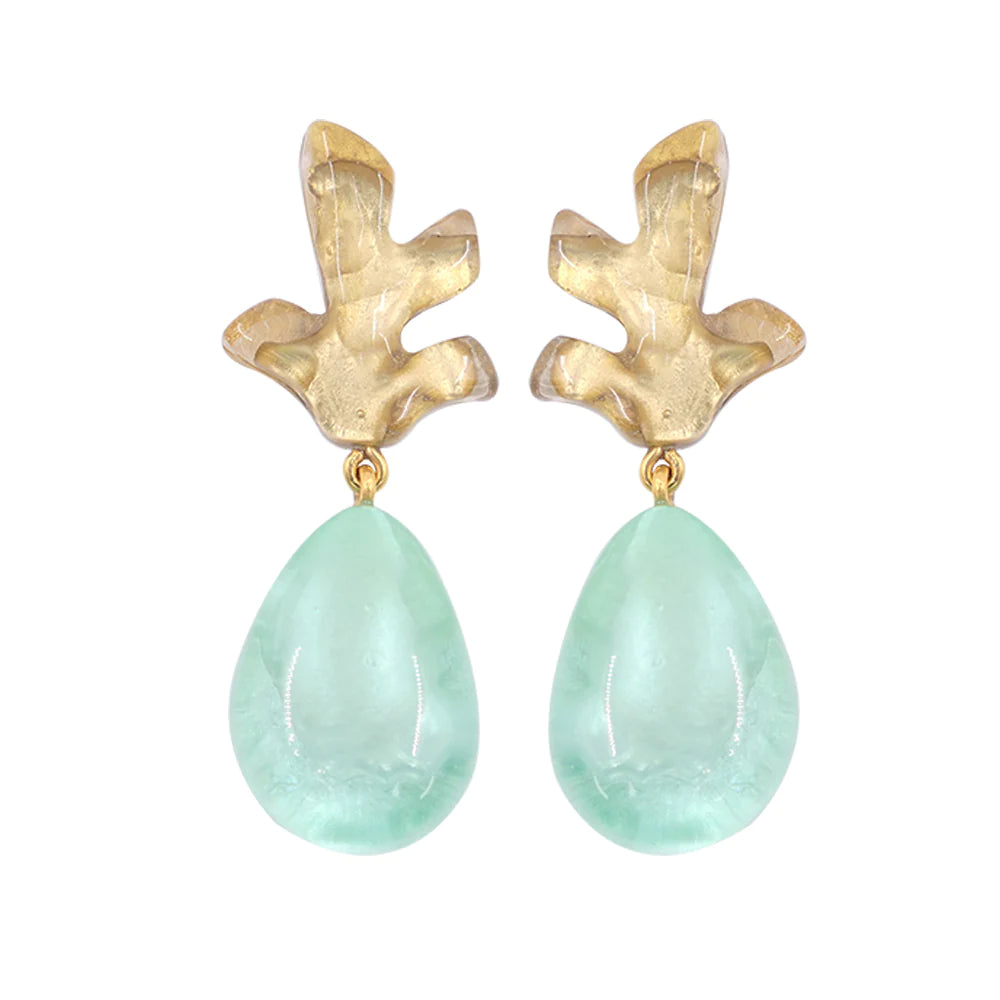 Boucles Coraline Menthol - Dominique Denaive