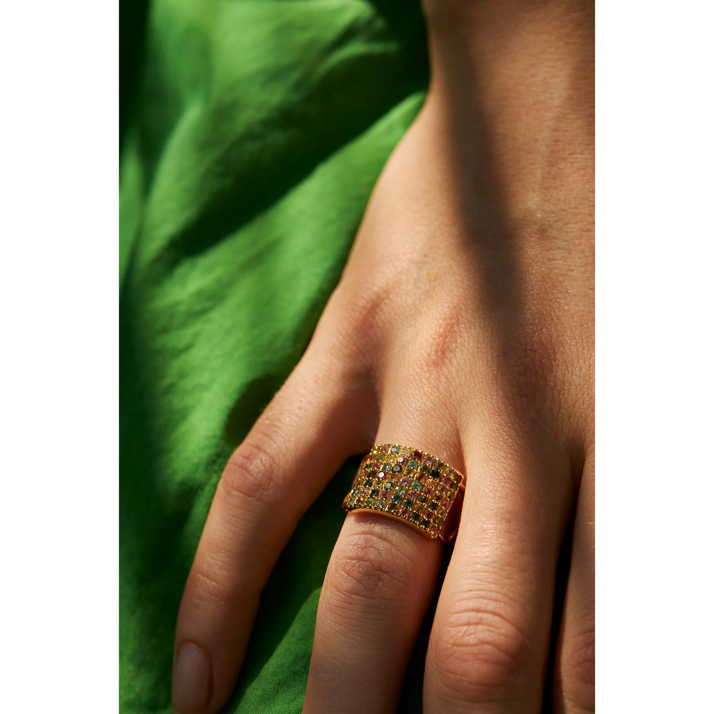 Bague Barbara Multi Tourmaline 1 - Dorothée Sausset