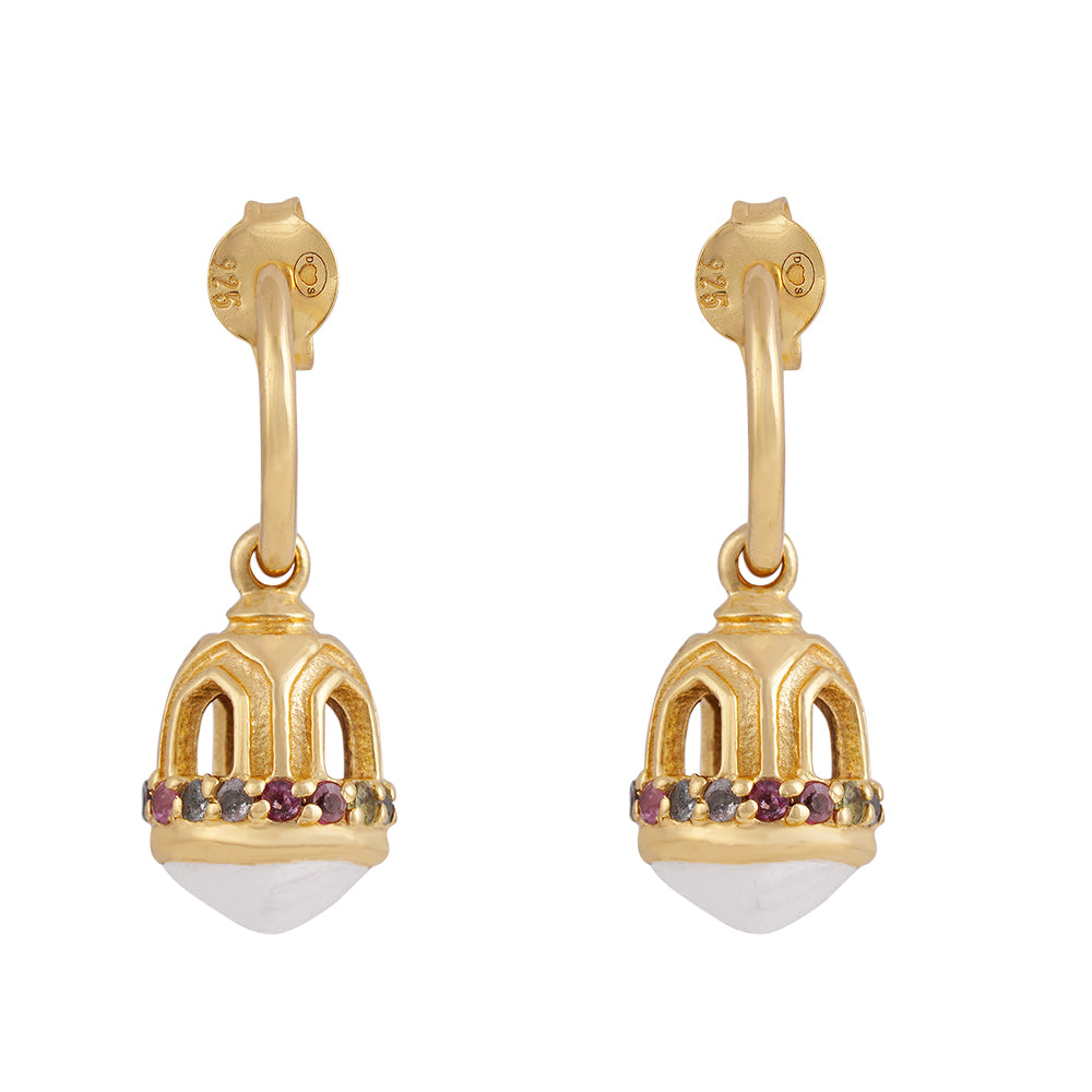 Boucles d'oreilles Multi Tourmaline - Dorothée Sausset
