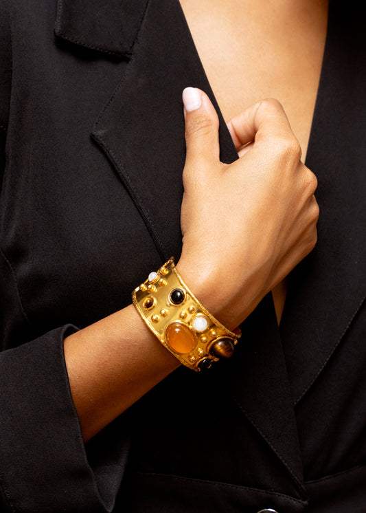 Manchette Byzantine Oeil de Tigre - Sylvia Toledano