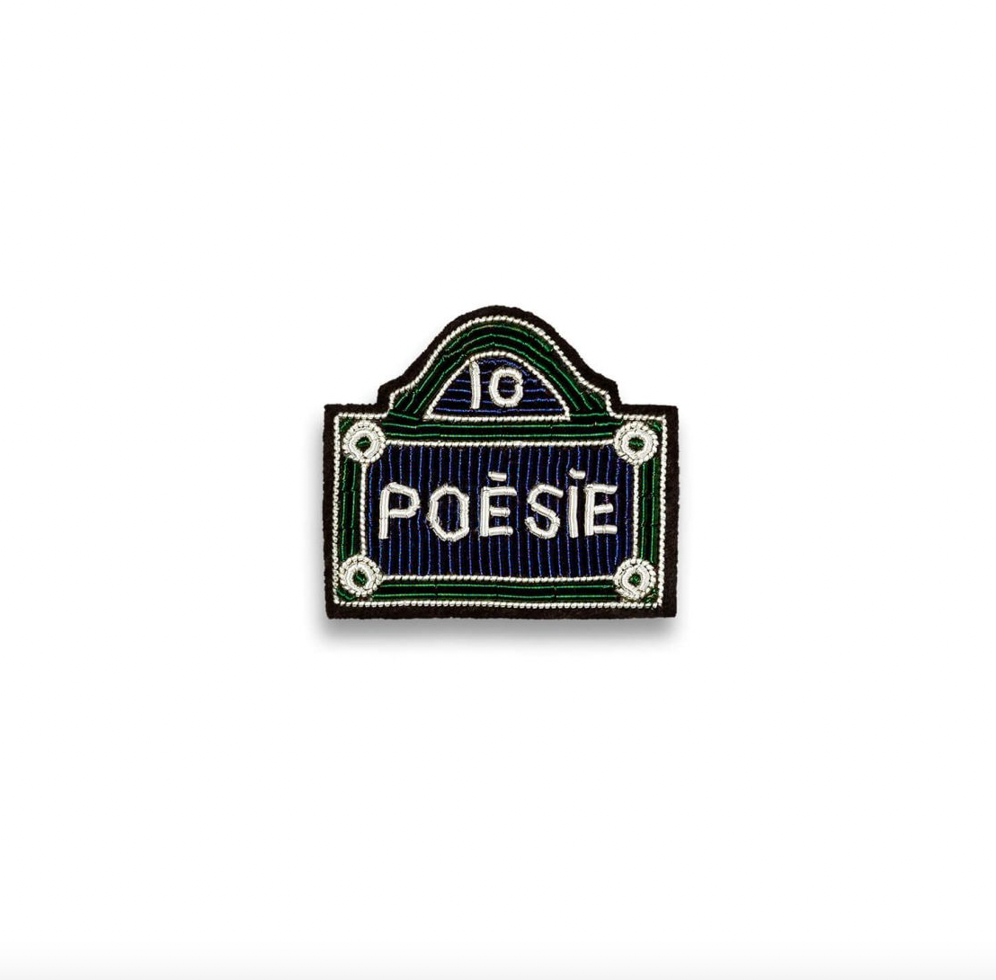 Broche Plaque de Rue - Macon & Lesquoy