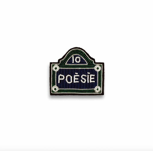 Broche Plaque de Rue - Macon & Lesquoy