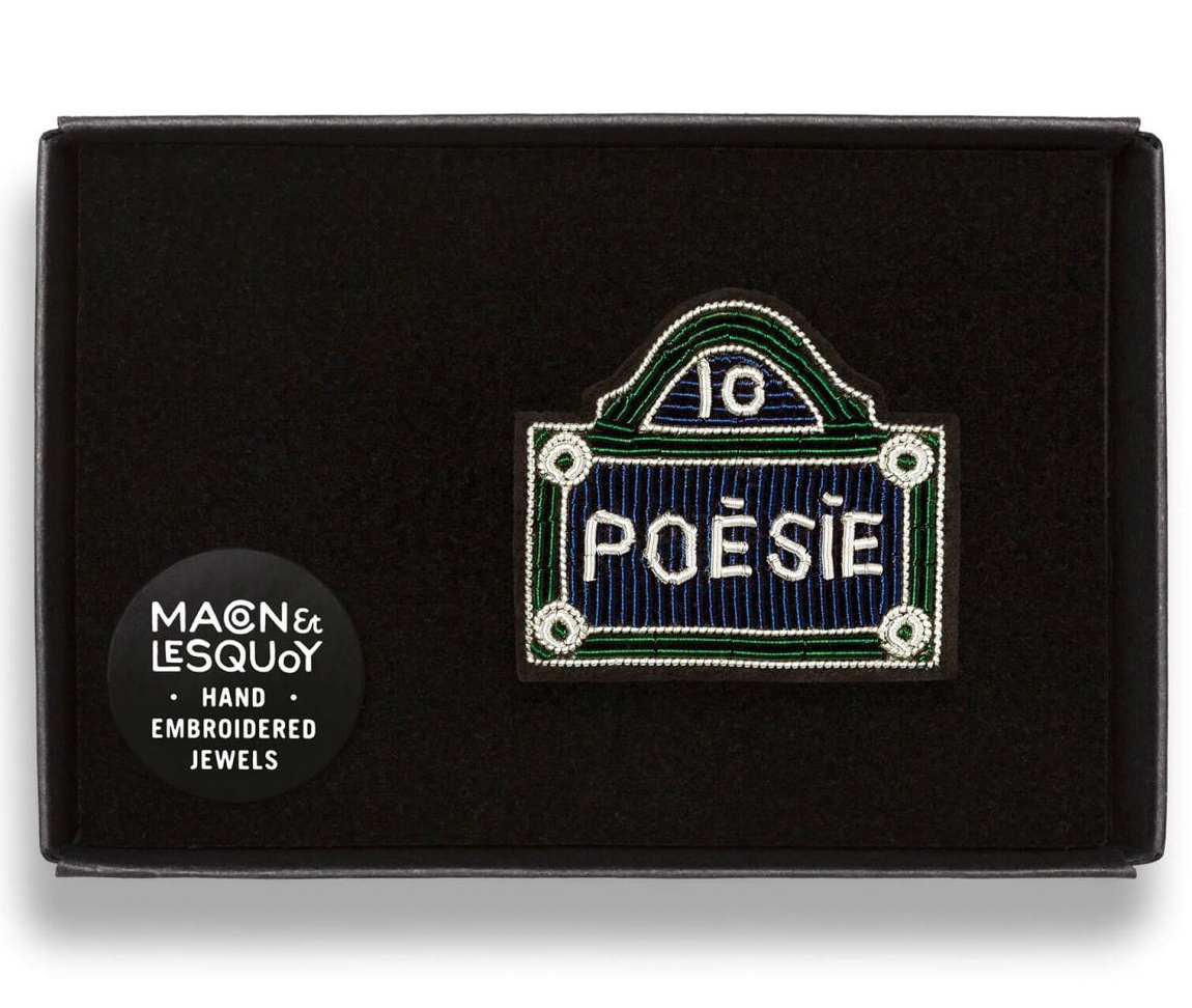 Broche Plaque de Rue - Macon & Lesquoy