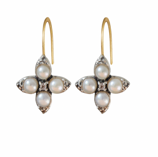 Marguerite Mother-of-Pearl Earrings - Dorothée Sausset