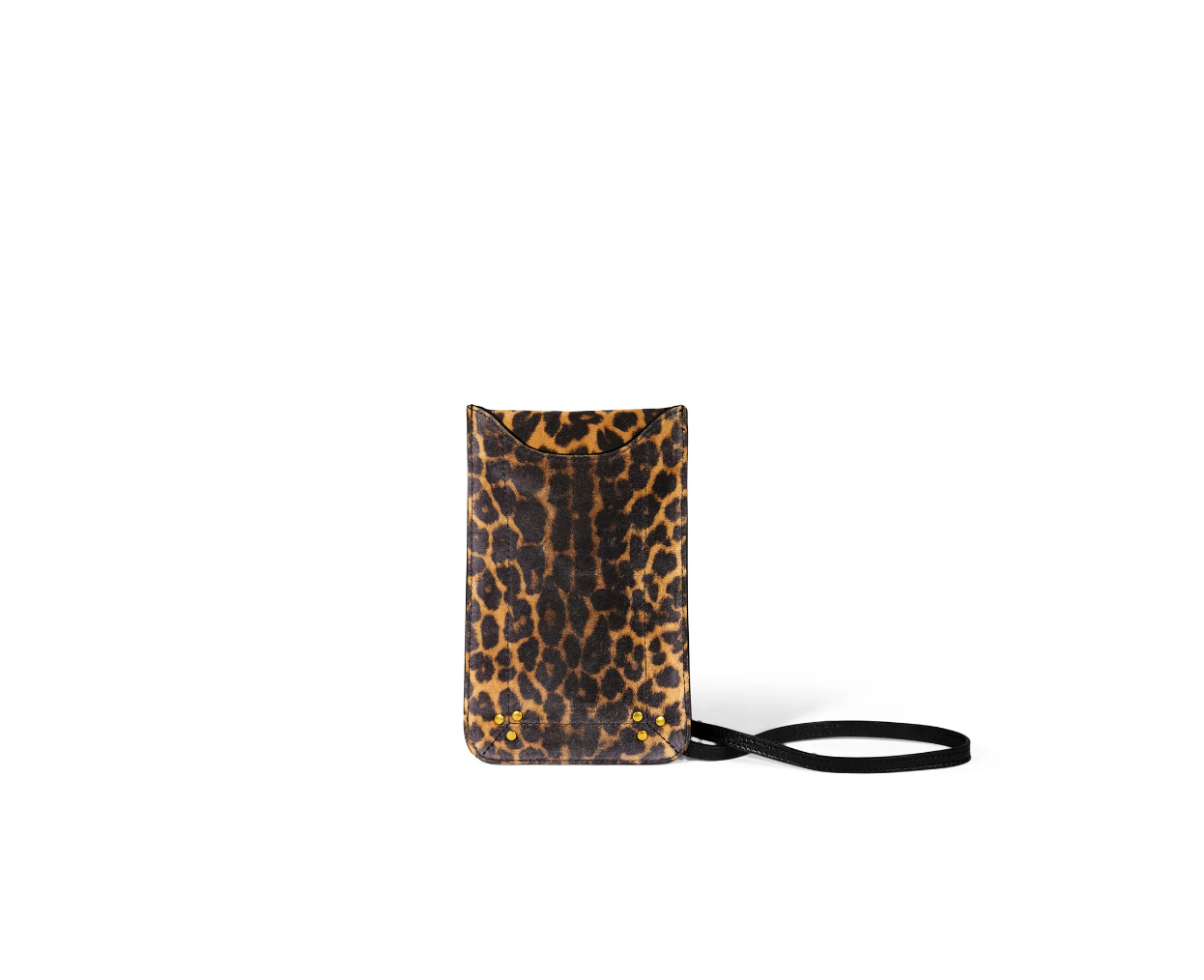 Leopard Calfskin Mobile Case - Jerome Dreyfuss