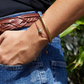 Bracelet fil havane bicolore - Dorothée Sausset