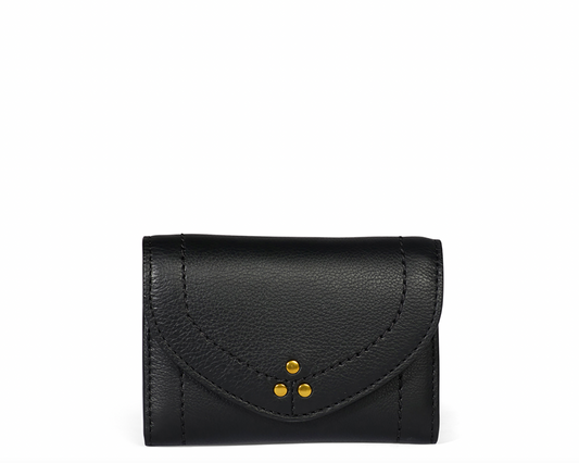 Helmut wallet PM black brass - Jerome Dreyfuss