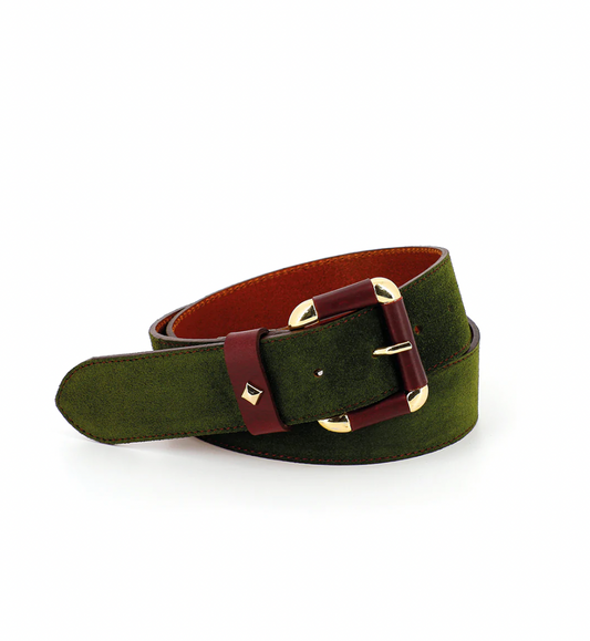 La Coulomb velvet belt - Herbert