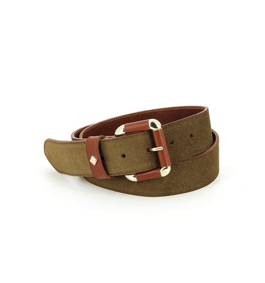 La Coulomb velvet belt - Herbert