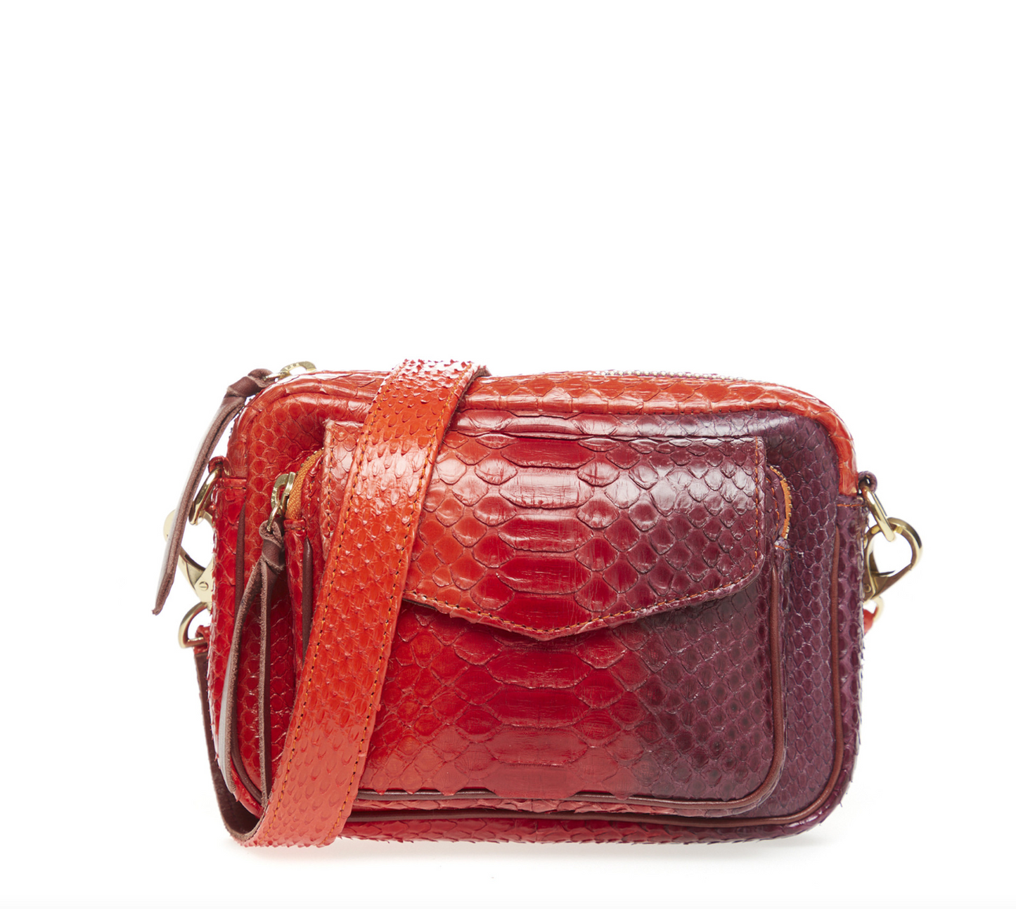 Sac Python Baby Charly Soleil Levant - Claris Virot